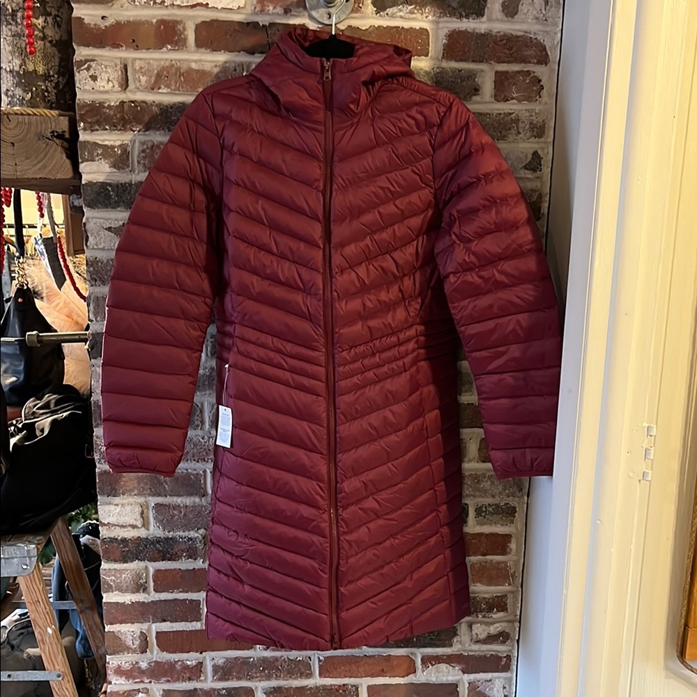 LANDS END HyperDry 800 Long Puffer